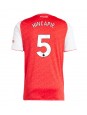 Billige Arsenal Piero Hincapie #5 Hjemmedrakt 2025-26 Kortermet
